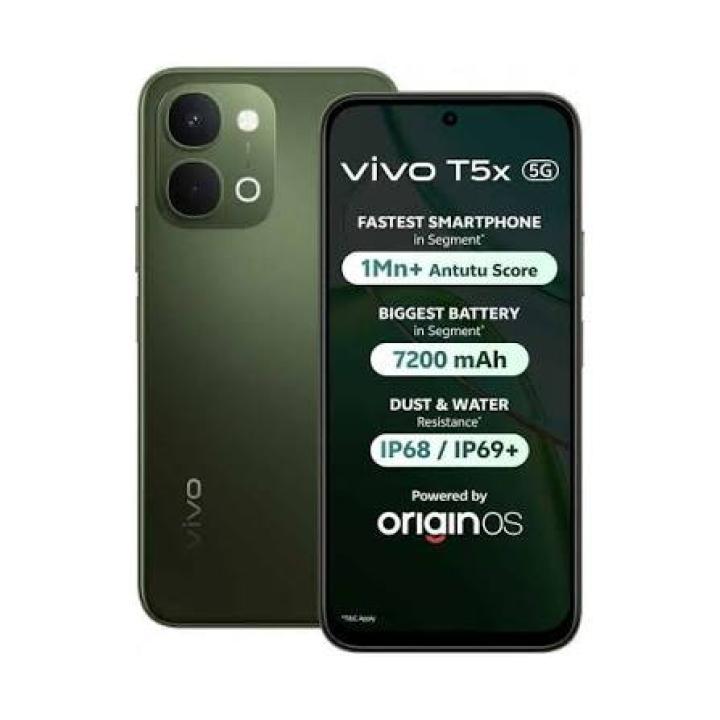 VIVO T5X 6GB 128  CYBER GREEN