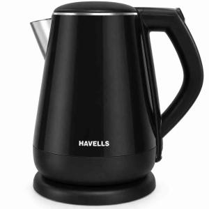 HAVELLS KETTLE AND COFEE MAKER BLACK